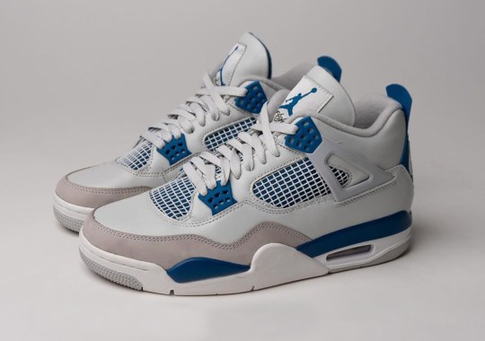 The Air Jordan 4 "Military Blue" Will Release On May 4th As Originally Expected