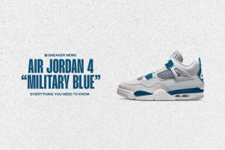 The “Military Blue” Beige Jordan 4 Will Release Via Exclusive Access On April 25th