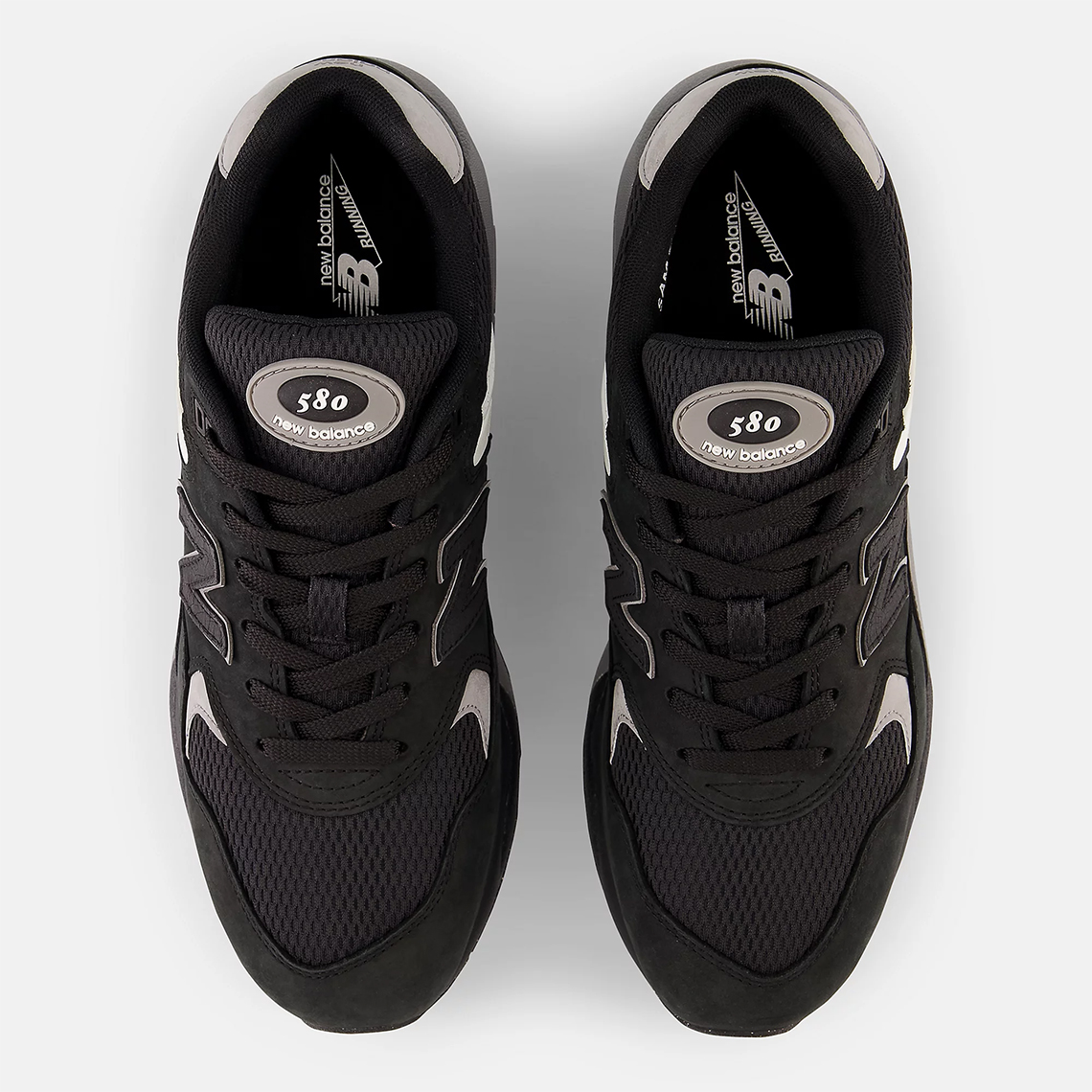 New Balance 580 Black Grey Mt580mdb 4