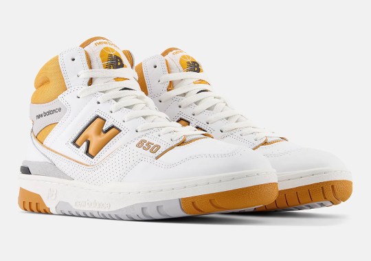 The New Balance 650 Gets "Canyon" Yellow Accents