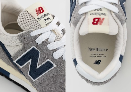 New Balance 996 Continues Its Made In USA Run With Classic “Grey/Navy”