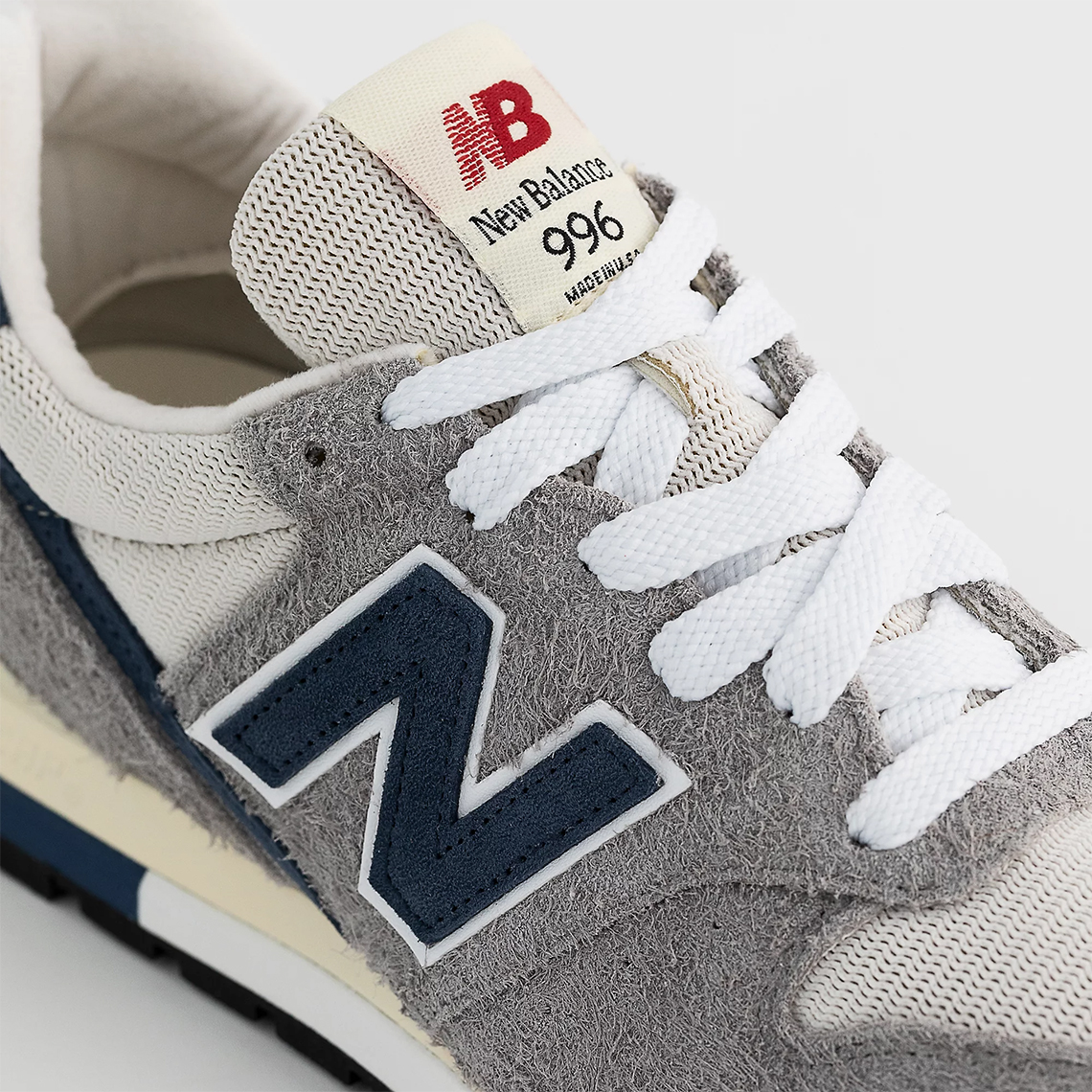 strak emulsie reguleren New Balance 996 Made In USA "Grey/Navy" U996TE | SneakerNews.com