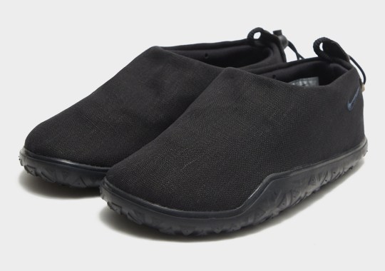 The Nike ACG Air Moc Indulges In A Stealthy “Black Anthracite”