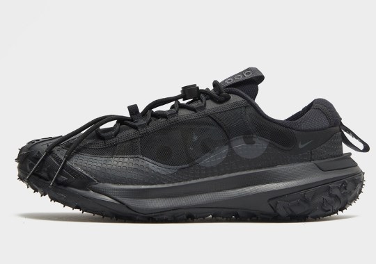 The Nike ACG Mountain Fly 2 Low Appears In Stealthy "Black/Anthracite" Color Scheme