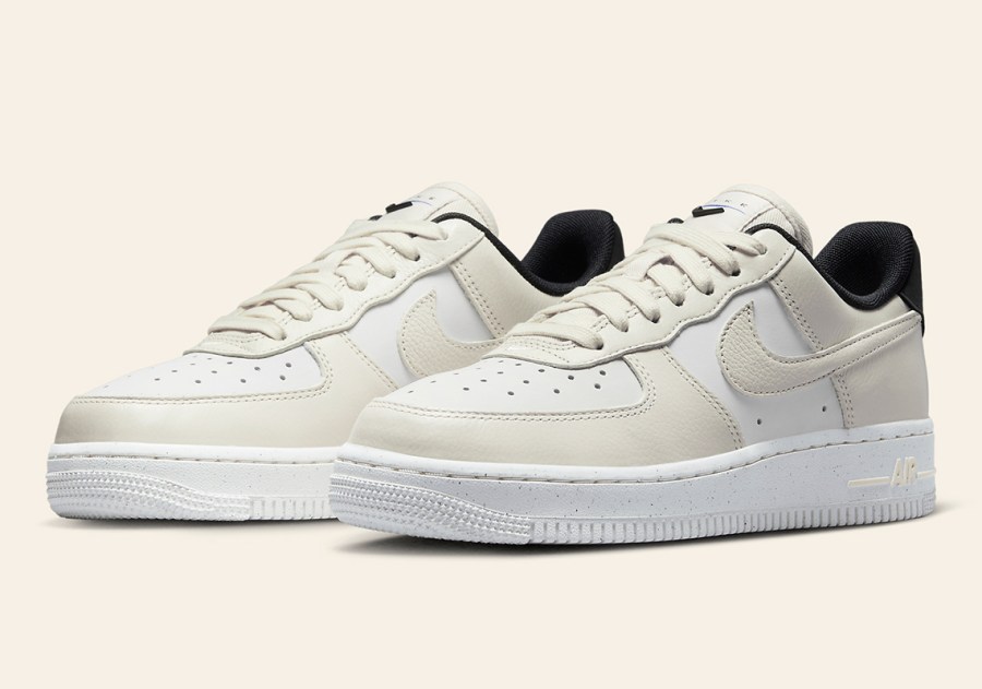 Nike Air Force 1 Low Coconut Milk Black DZ2708-101 | SneakerNews.com