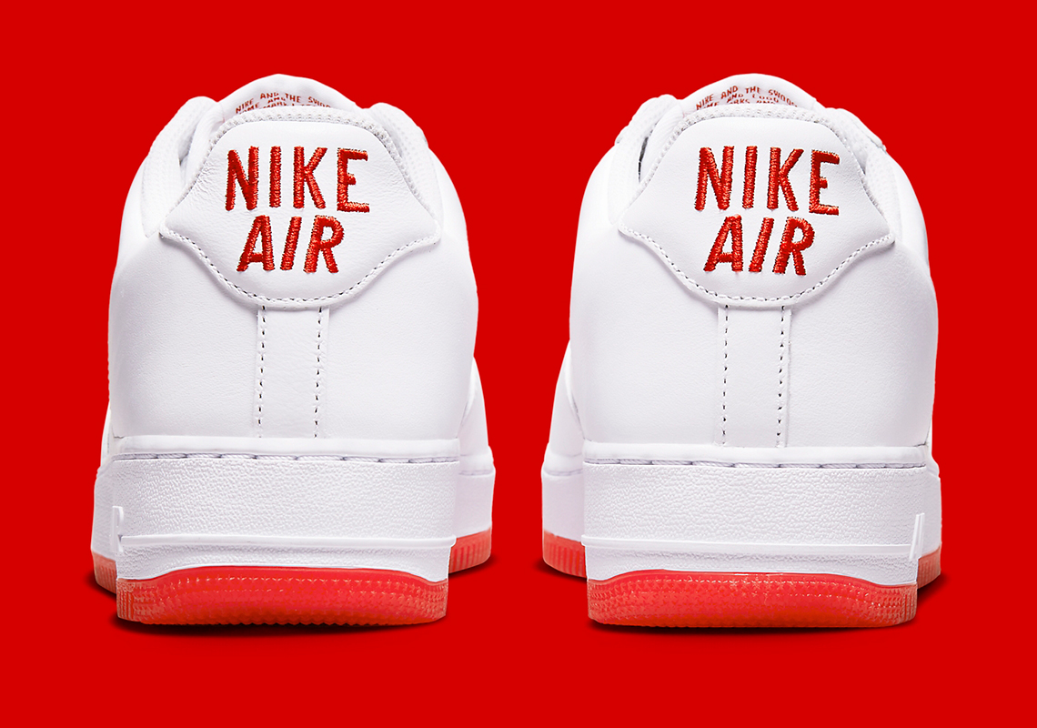 Nike Air Force 1 Low White/Red Color of the Month