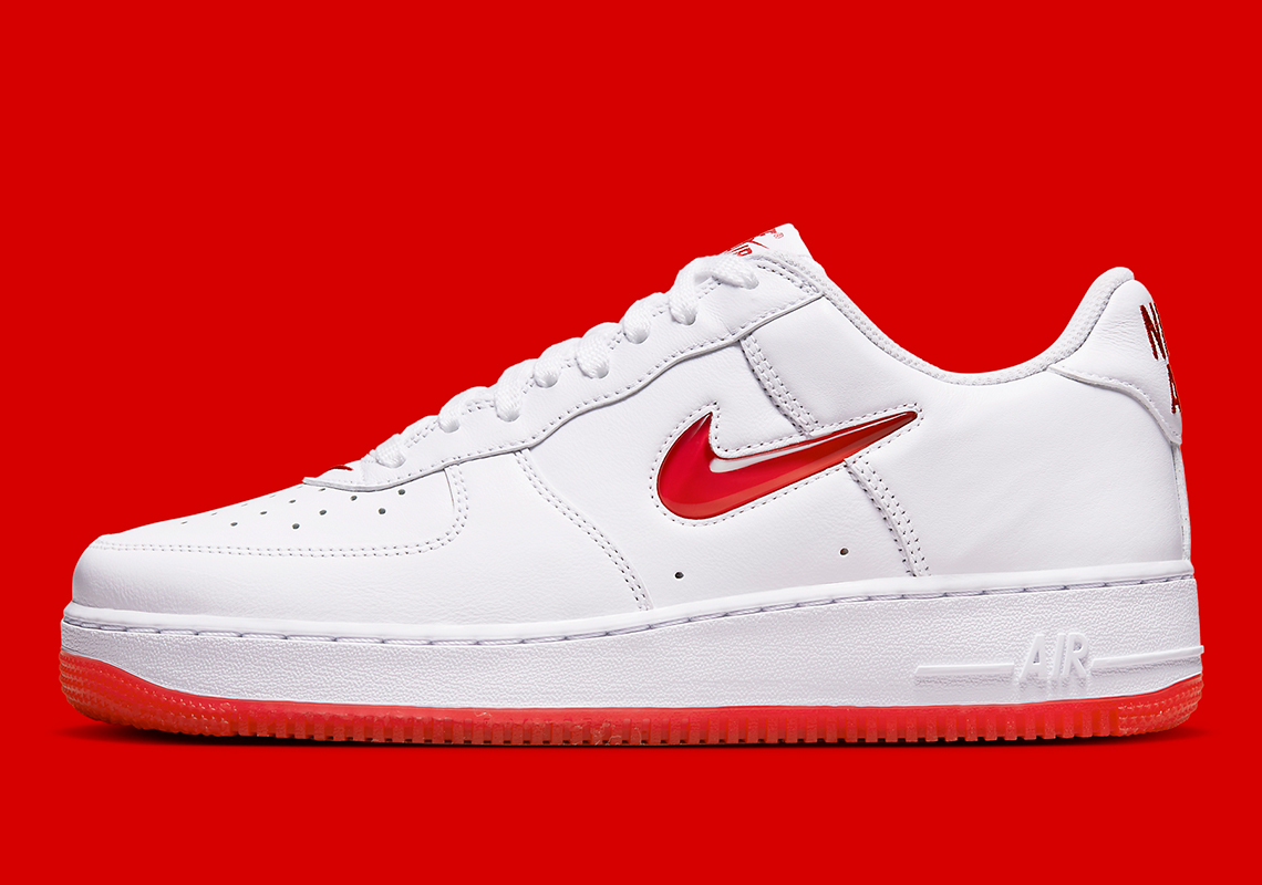 Nike Air Force 1 Low Color Of The Month White Red Fn5924 101 8