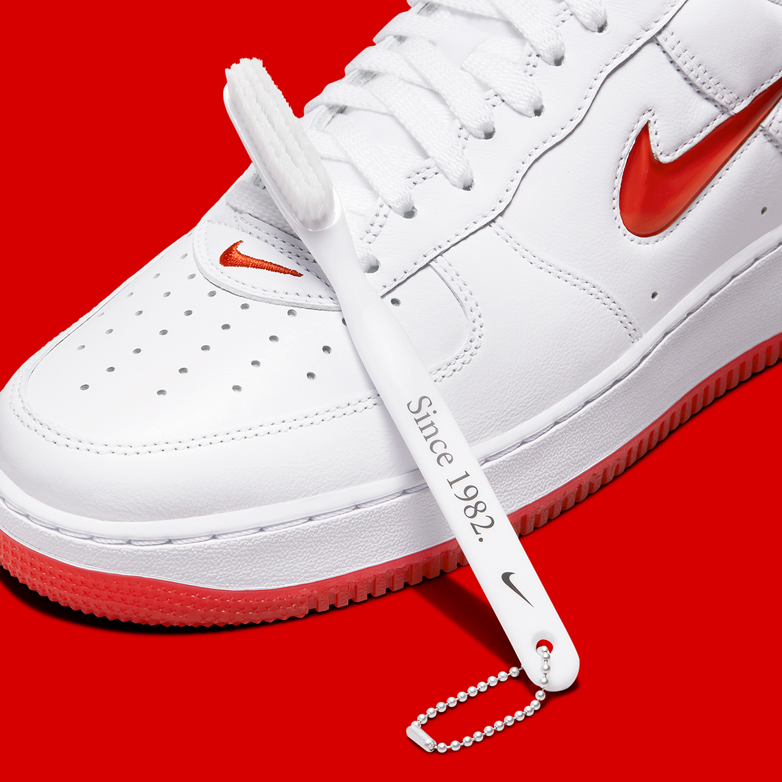 Nike Air Force 1 Low Color Of The Month White Red Fn5924 101 9