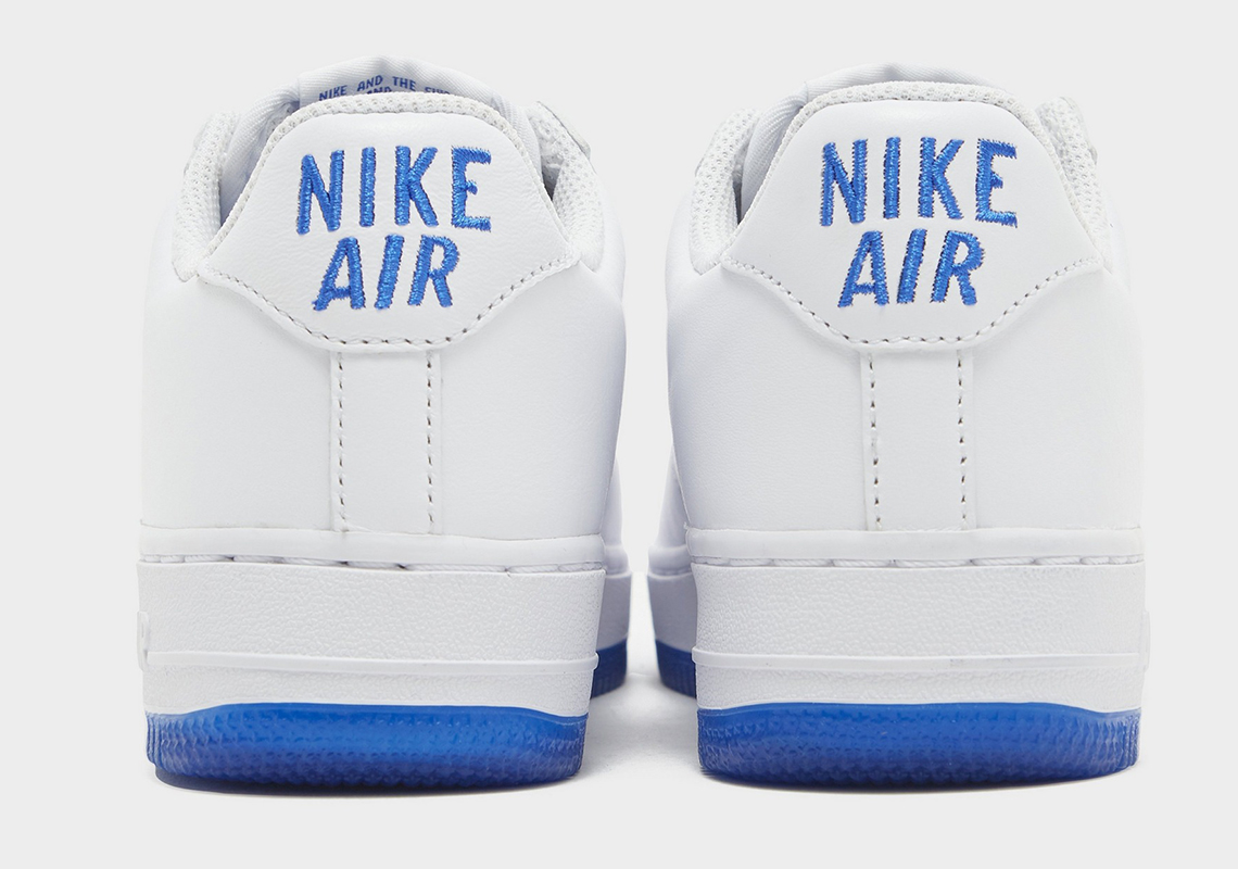 Nike Air Force 1 Low Jewel Color Of The Month White Royal Blue 5