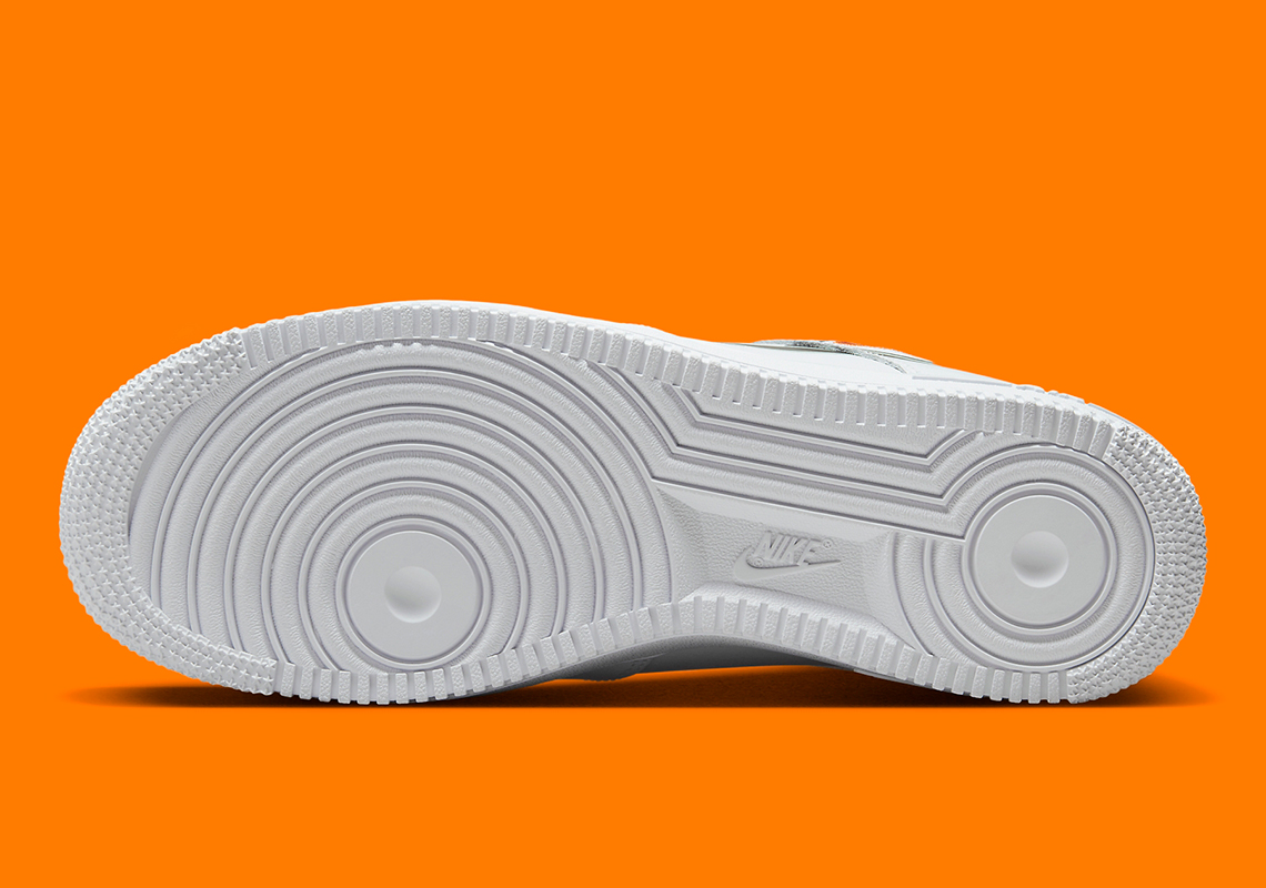 Nike nike air zoom type sneaker Multi Swoosh White Black Orange Fn7807 100 3