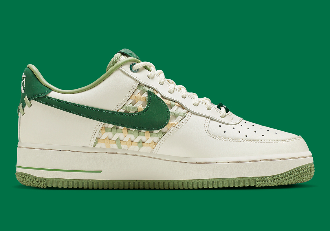 Nike Air Force 1 Mini Swoosh (Neptune Green) - Sneaker Freaker