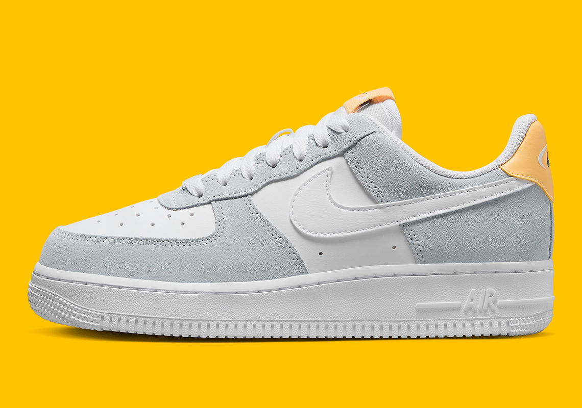 Nike Air Force 1 Low Oval Swoosh Grey Melon Tint Fq7779 001 8