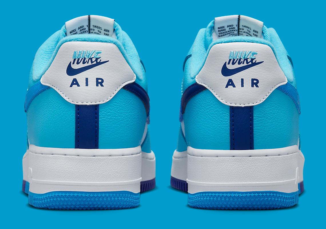 light blue air force 1s