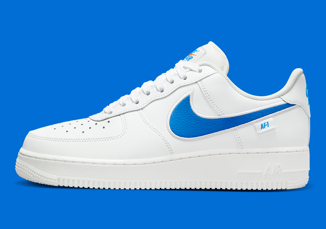 The Nike Air Force 1 Low Adds To Its Athletic Background With Jersey ...