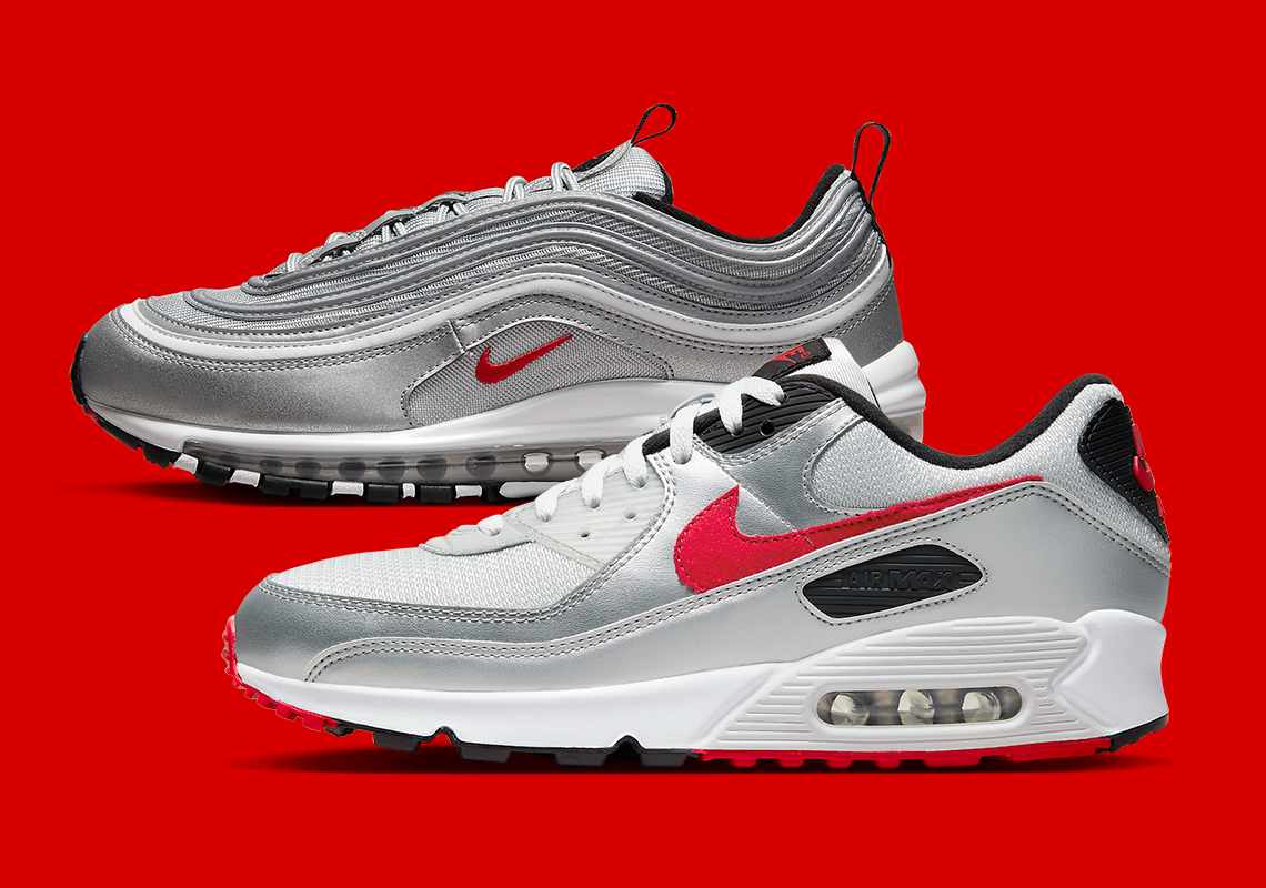 Nike's Icon Collection Gives The Air Max 90 A "Silver Bullet" Makeover