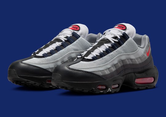“Track Red” Details Animate This Nike Air Max 95