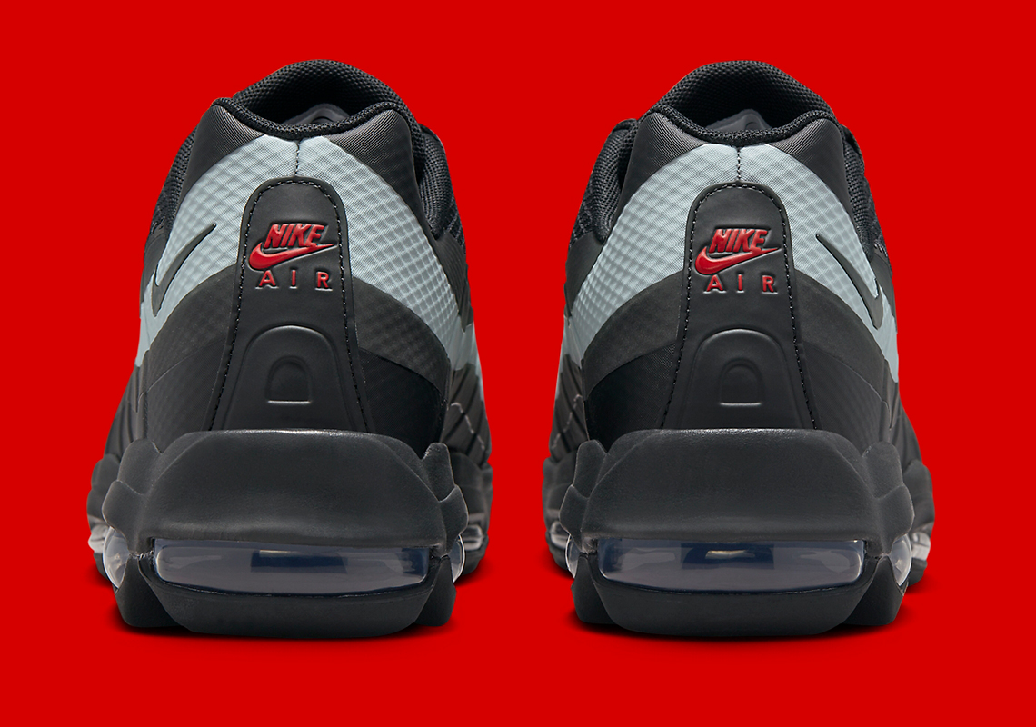 Nike Air Max 95 Ultra Black Red Grey Fn7802 001 3