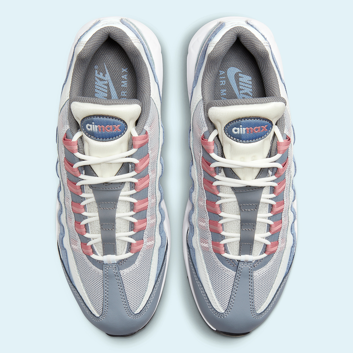 Nike CRANE SHINY TRACE Air Force Blue Vast Grey Red Stardust Dm0011 008 6