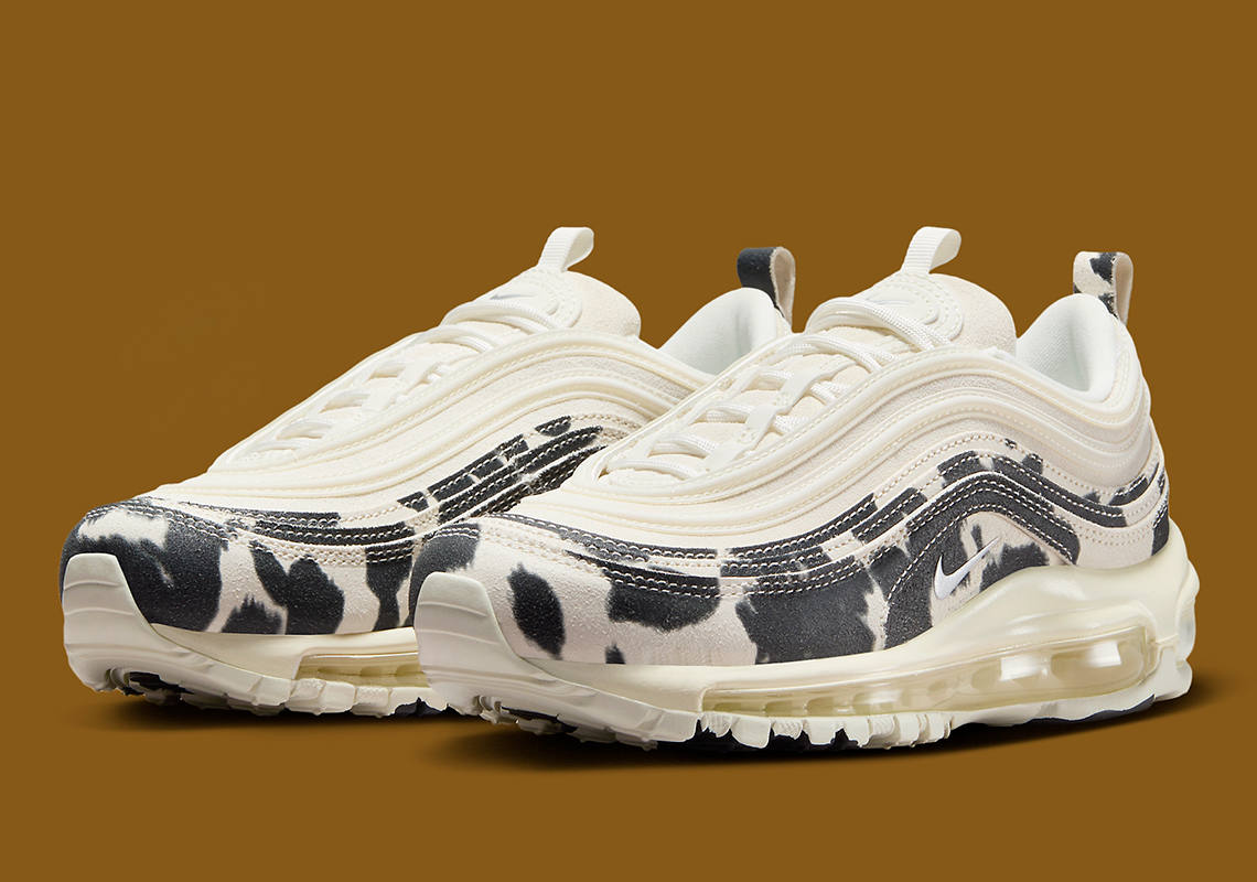 The Nike Air Max 97 Grazes Around In A Cow Print