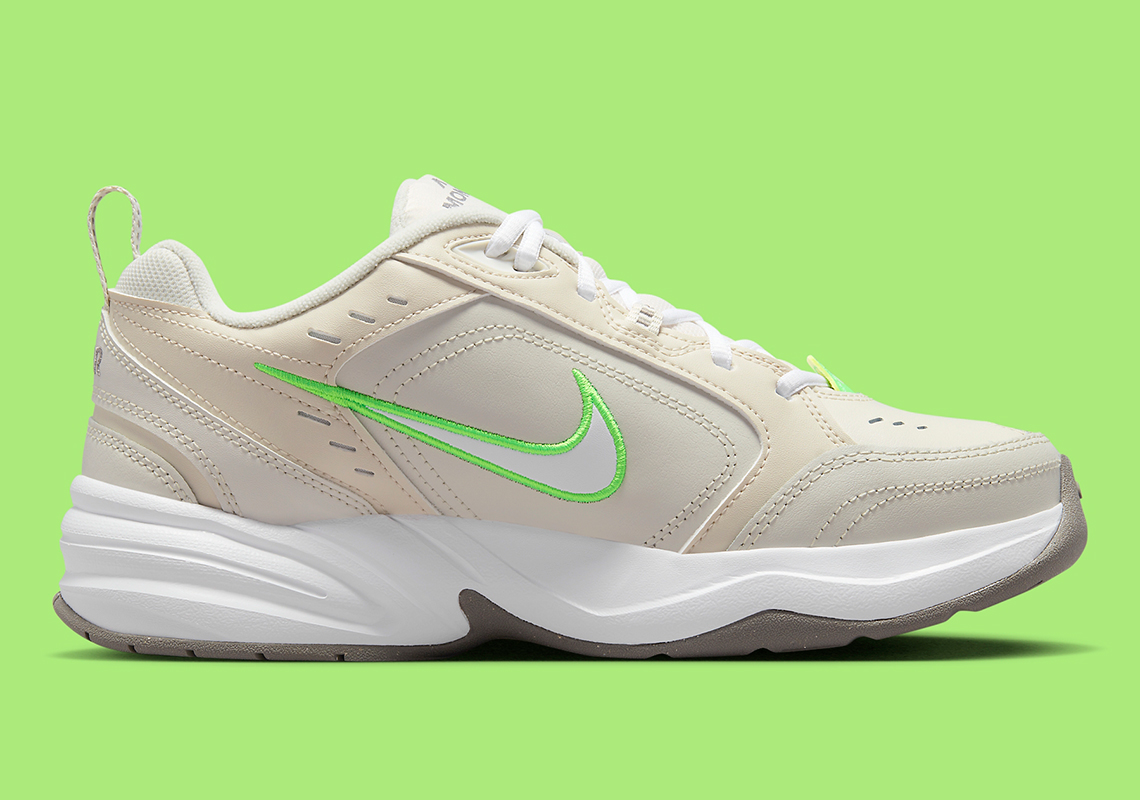 Nike air monarch lime hot sale green