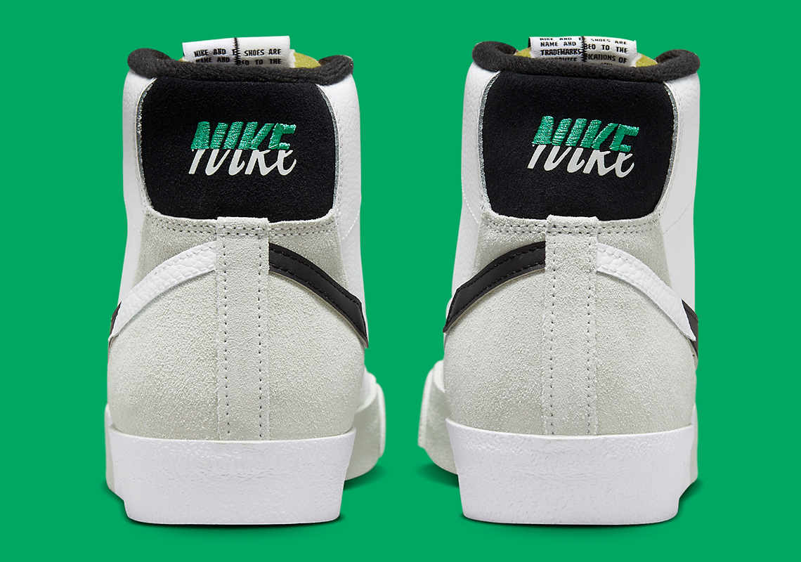 Nike Blazer Mid Split White Black Green Dz2542 100 7