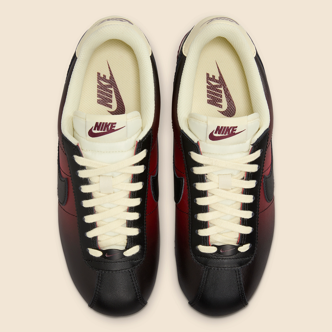 Burgundy sales cortez nike