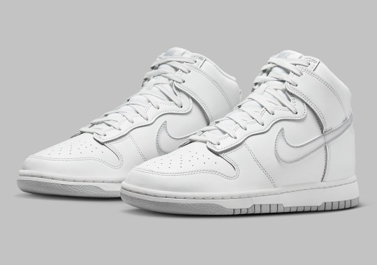 Spray Painted Swooshes Help Liken This Nike Dunk High To The Work Of Eric Haze
