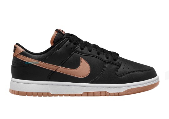 The nike Scarpa Dunk Low Keeps It Simple In Black And Tan