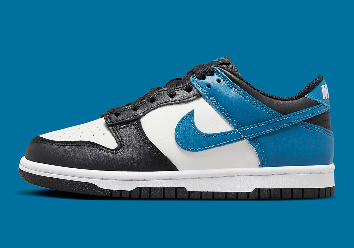 Nike Brightens Up This Kids' Dunk Low With A Hint Of Blue