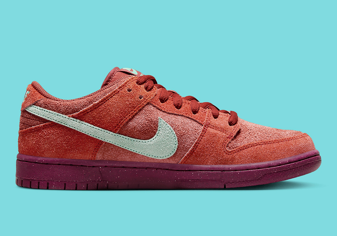 The Nike SB Dunk Low Mystic Red Releases In October - Sneaker News