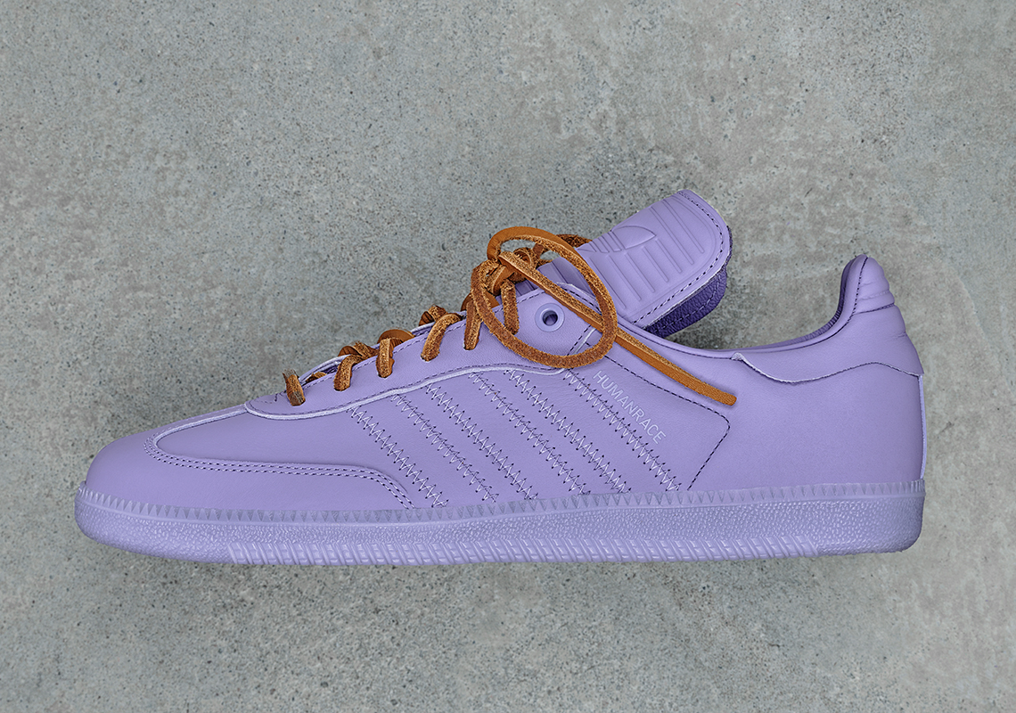 pharrell adidas samba color pack humanrace purple ie7296