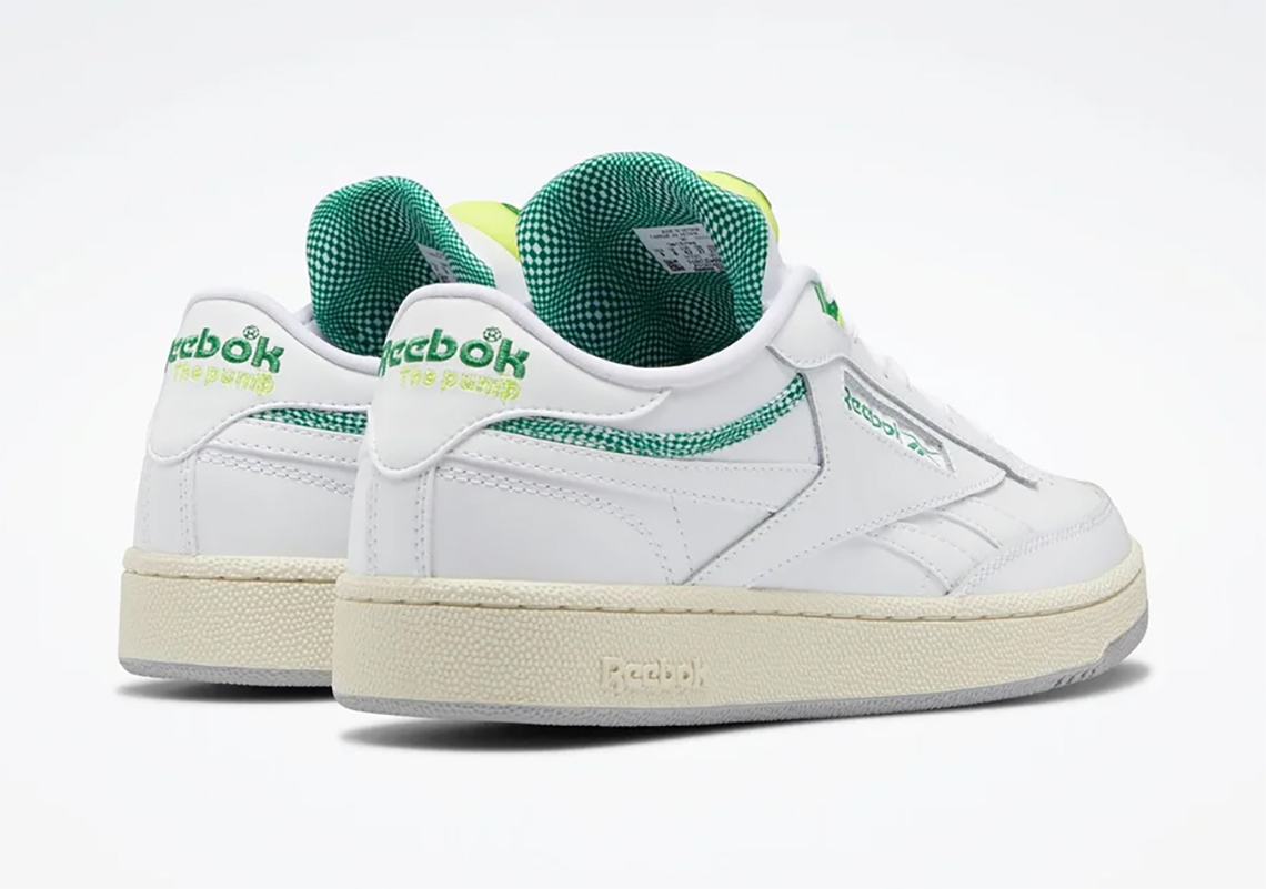 Reebok Club C 85 Pump - Citron - Two Classic Sneakers Combined - Great Pair  for Summer 🌞 