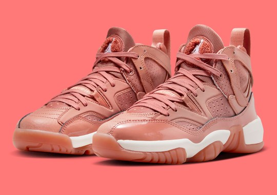 The Jordan Two Trey Dresses Up In A Women’s Exclusive Rose Gold Colorway