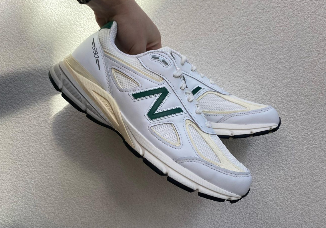 Teddy Santis Brings A Clean “White/Green” To The New Balance 990v4 Made In USA