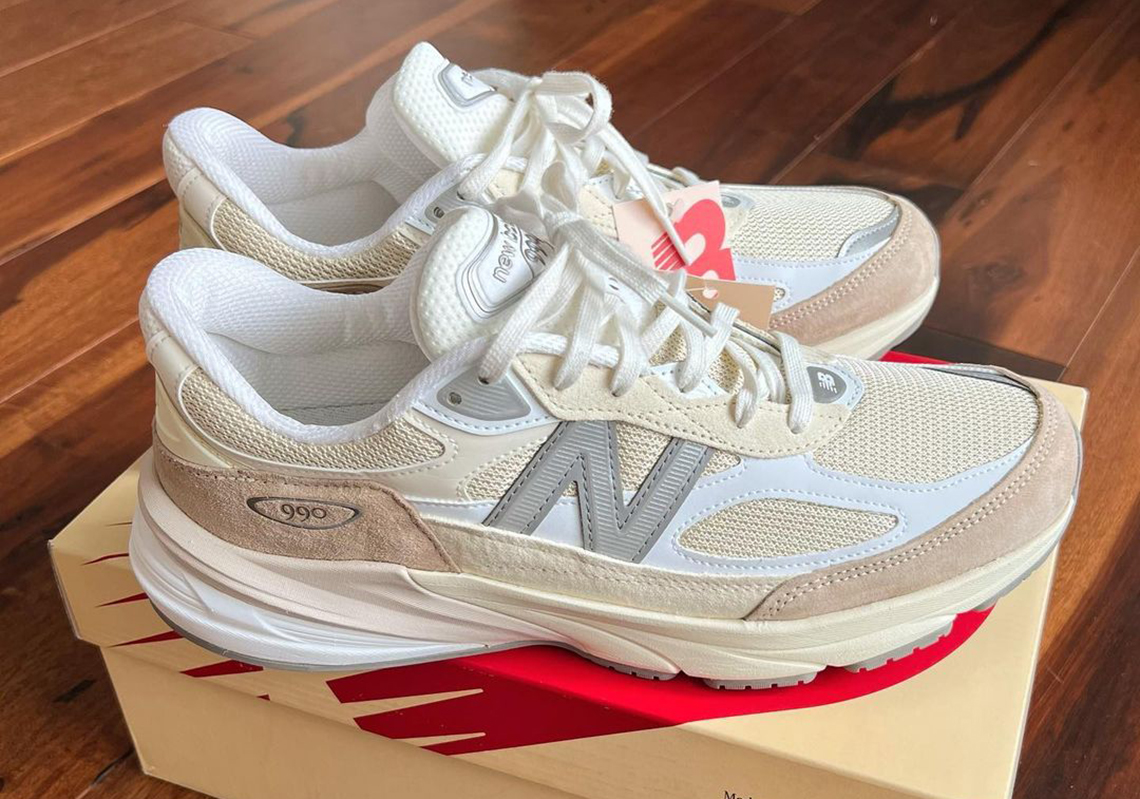 The New Balance 990v6 Is Also Dressing Up In Cream And White For Summer