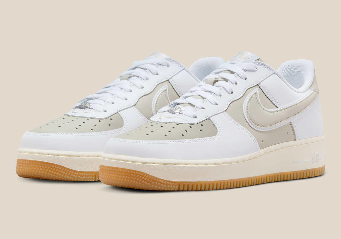 Nike Preps The Air Force footed 1 Low For Summer With A “White/Sail/Gum” Color Scheme