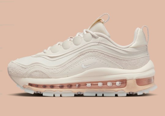 The Updated Nike Air Max 97 Futura Appears In A Cream-Colored Makeover