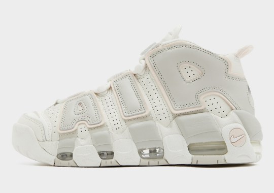 Nike Air More Uptempo White Pink Grey 6