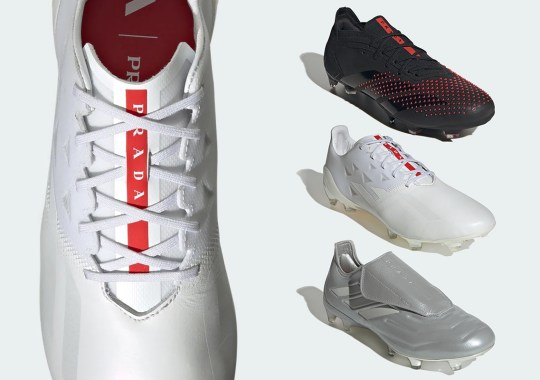 Prada And adidas Bridge Sport And Luxury With Three Collaborative Soccer Cleats