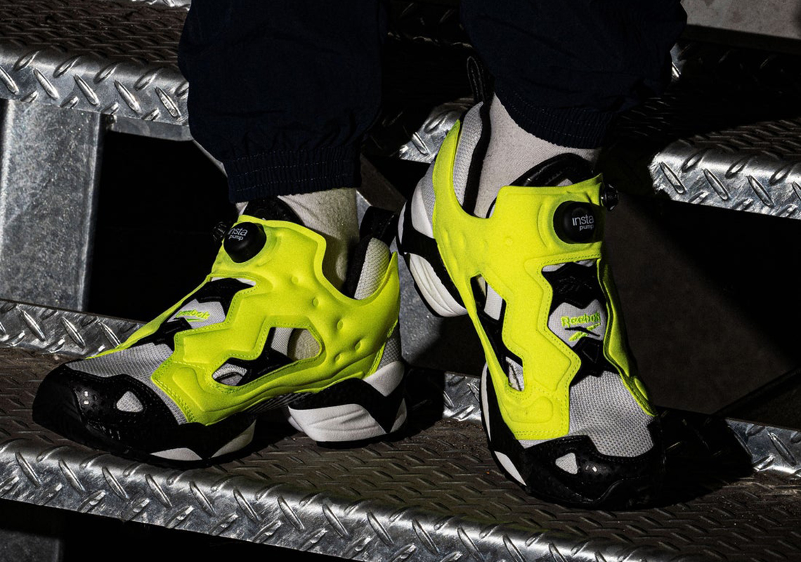 Reebok Women Instapump Fury Overbranded (Yellow/Hero