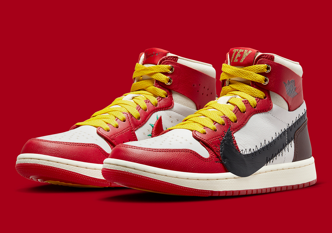 Official Images Of The Teyana Taylor x Air Jordan 1 Zoom CMFT "A Rose From Harlem"