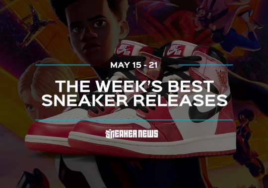The Spider-Man: Across The Spider-Verse x Air Jordan 1 Headlines This Week's Best Releases