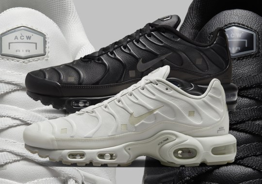 A-COLD-WALL* Reworks The Nike Air Max Plus With Leather Uppers