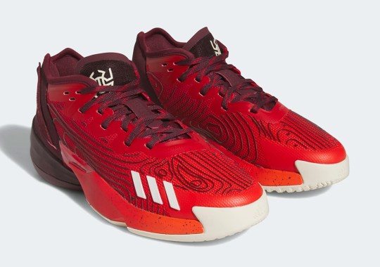 Tonal Red Hues Consume The adidas D.O.N. Issue #4
