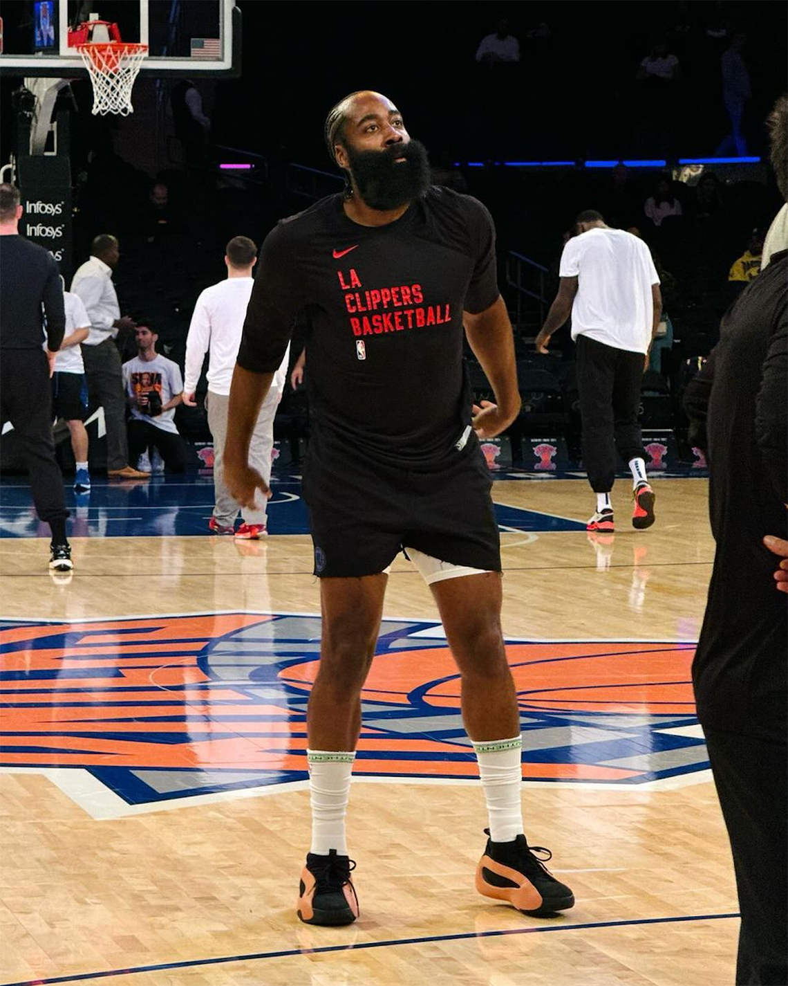 James Harden Wears Adidas Harden Vol. 8 in Clippers Debut - Sports