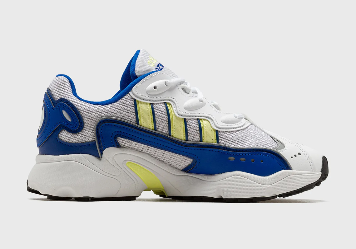 Adidas Ozweego Og Footwear White Pulse Yellow Royal Blue Ie6998 4