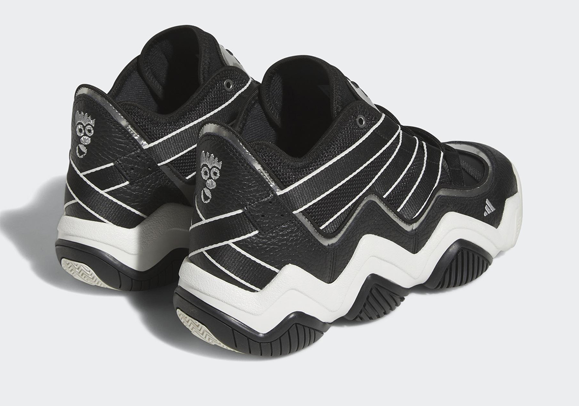 adidas top ten 2010 black white silver FZ6219 3