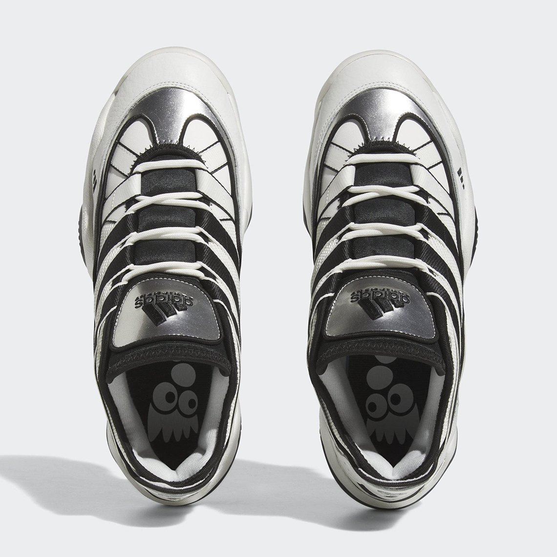adidas schemes Top Ten 2010 White Black Silver Hr0099 1