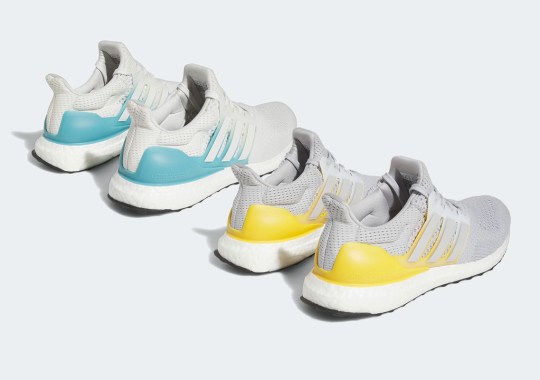 The adidas UltraBOOST 1.0 “Fade Cage” Pack Injects Hits Of Bold Gold And Preloved Blue