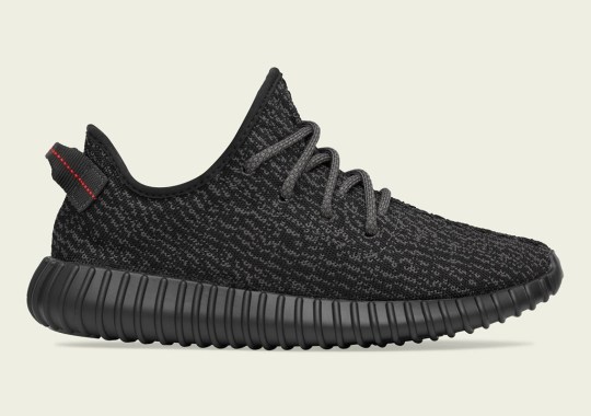 Official Images Of The adidas Yeezy Boost 350 “Pirate Black” 2023 Release